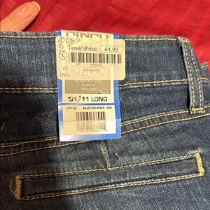 Cinch Women's Flare/Wide Leg Jeans in Indigo Blue